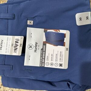 Hurley Blue All Day Hybrid Shorts